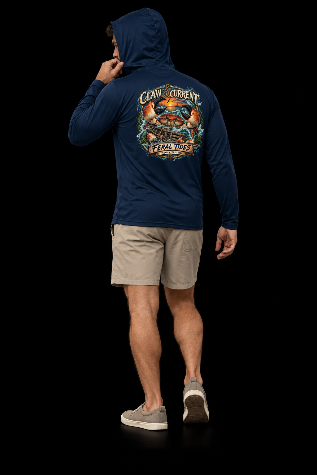 CRAB AND CURRENT HOODIE
